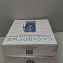 CASABREWS CM5418 Espresso Machine 20 Bar, Compact Espresso Maker with Steam Milk Frother, Stainless Steel Coffee Machine with 34oz Removable Water Tank for Cappuccino, Small Latte Machine, Blue