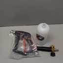 Tool Daily Short Pressure Washer Gun with Foam Cannon, 1/4 Inch Quick Connector, with 5 Pressure Washer Nozzle Tips, 1 Liter