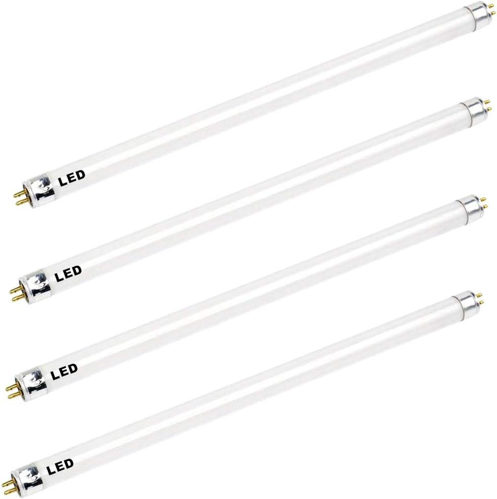 4 Pack T5 21 Inch LED F13T5WW LED Replacement Bulb F13T5 LED 9 Watts 920 Lumens Warm White 3000k 120V F13 T5 13 Watt Bulb