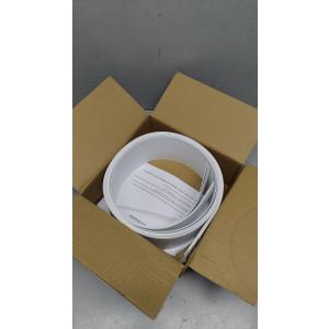 82.5" x 3.5" White PVC Vertical Blind Replacement Slats Curved Smooth (5 Pack)
