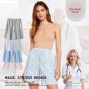 LAROTSUBA Bedridden Patient Clothing, Full Open Patient Care Pants, Unisex Fracture Pants, Patient Care Trousers for Home Care/ Fracture/ Surgery Patients(Men, Square, Grey, XL)