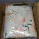 Washable Boho Area Rug 8'10' Beige Green Pink Boho Large Living Room Rug Floral Non-Slip Colorful Indoor Decor Soft Oriental Vintage Bedroom Carpet Dining Room Nursery Home Office