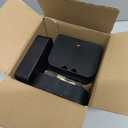 Qualirey 4 Pcs Mouse Bait Stations Mouse Stations with Keys Traps, Keeps Children and Pets Indoor and Outdoor, Only for Small Mice, Bait Not Included (Black)