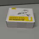 Nulaxy Car Bluetooth FM Transmitter [2024 Upgraded], 1.44" Display Flexible Gooseneck, Handsfree Call Wireless Music Stereo Audio Player Radio Adapter Car Kit USB Phone Charger, TF SD Card AUX-KM18 (Black)