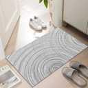 Ultra Thin Indoor Door Mat, 1/10 in Thin Door Mats for Inside Entry