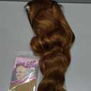 Long Brown Mixed Blonde Wigs for Women Highlights Blonde Wig Natural Middle Part Synthetic Curly Hair Heat Resistant Fiber Hair Replacement Wigs for Daily Party (26'')