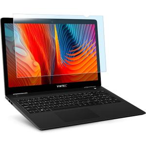 VINTEZ 14 inch Blue Light Blocking Screen Protector Panel for 16:9 Widescreen Computer Monitor and Laptop - PC Anti-UV Eye Protection Filter Film - Anti-Scratch Diagonal Frame Shield [1 Pack]