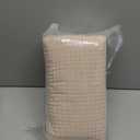 EMME Cotton Throw Blanket Large 50"x70" Gifts for Women 100% Muslin for Couch Breathable Gauze All Season Soft and Lightweight Pre-Washed (Light Tan)