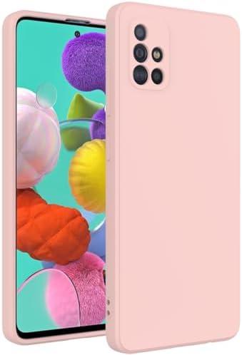 WOGROO for Samsung Galaxy A51 4G Case Pink, Scratch Resistant with Soft Touch, Slim Thin Phone Cover for Samsung Galaxy A51 4G