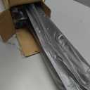 QLLY 28 inch Adjustable Metal Desk Legs, Office Table Furniture Leg Set, Set of 4 (Black)