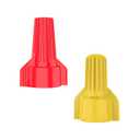 WingTwist Wire Connector Assortment, Bag of 150Mixed Assortment Pack, Wire Connectors Kit (Red/Yellow)