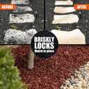 Mulch Bond, 1Gallon Rock Glue for Landscaping Heavy Duty Gravel Binder & Stone Adhesive, Fast-Drying, Non-Toxic, Weather-Resistant, Strong Hold for Slopes, Walkways, Mulch Hold & Pine Straw 