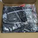 ZELUS Weighted Vest for Men and Women | 4-10lb/11-20lb/20-32lb Vest with 6 Ironsand Weights for Home Workouts | Adjustable Body Weight Vest Exercise Set for Cardio and Strength Training (Black)