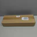 Set of 2 Square Exhaust Tip 2.5" Inlet 3" x 5.5" Outlet 9" Long Chrome Stainless Steel Polished Diesel Pipe Weld-On