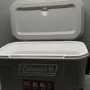 Coleman Classic Series Insulated Portable Rolling Cooler with Wheels, Leak-Resistant Outdoor Hard Cooler Keeps Ice up to 5 Days, 62-Quart