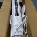 GoveeLife White Tower Fan for Bedroom, 36" Smart Floor Fan with App/Voice Control, Temperature Sensor, 5 Modes 8 Speeds(25ft/s), 29dB Quiet Oscillating Fan for Office, 24H Timer, Auto Cooling