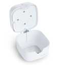 Munchkin Portable UV-C Cleaner for Pacifiers, Teethers and More, White