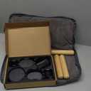 Massage Stones Set with Warmer Kit Hot Rocks Bamboo for Massage Hot Stones Massage Warmer Kit with Temperature Control and Carry Bag for Home Use (11 Stones and 3 Sticks) Suitable for Gifting