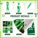 Sayglossy 24 sets Mental Health Awareness Pens Bulk Motivational Retractable Green Ribbon Ballpoint Pen Black Ink with Motivational Cards Bookmarks for Office Charity Favors Items Supplies Accessories