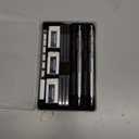 Nicpro 4 PCS Metal Mechanical Pencil Set 0.5 mm & 0.7mm with Case, Artist Pencil MP1000 with 6 Tubes HB Lead Refill, 3 Eraser, 9 Eraser Refill For Art Writing Drafting Drawing,Black & Silver