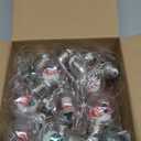 2 Pcs Christmas Bulbs String Lights 6.6ft 10 LED Snow Globe Lamp Spherical Lights with Tree Snowman Candy Santa Claus Gift Box for Bedroom Table Party Battery Operated (White Light)