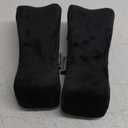 BEAUTRIP Ergonomic Armrest Pads- Office Chair Arm Rest Cover Pillow - Elbow Support Cushion for Computer, Gaming and Desk Chairs (Set of 2) (Black With Gel_velvet)