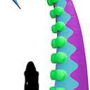 TrendBox Inflatable 14.7 Feet Giant Octopus Tentacle with Air Blower for Halloween Party Decoration, Advertising - Mold B(Purple)