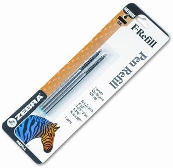 Refill for F301, F301 Ultra, F402, 301A, Spiral Ballpoint, Med, 2/Pack [Set of 3]