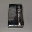 VivaEase Vacuum Beard Trimmer for Men, New Version Adjustable Precision Trimming Length with 2 Comb, Electric Cordless Vacuum Trimmer for Beard, Waterproof and Rinses Easy, Blades for Skin fit (Rose Silver)