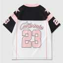 Verdusa Men's Leopard Print Short Sleeve Jersey Tshirt Color Block Loose Athletic Tee Top (S)