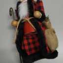 Clever Creations White Vintage Santa 14 Inch Traditional Wooden Nutcracker, Festive Christmas Dcor for Shelves and Tables