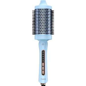 Farery 2.4" Thermal Brush, Large Barrel Heated Round Brush with Triple PTC & 5 Heat Settings (280-420F), Lightweight Dual Voltage for Voluminous Big Curls, Waves & Straightening Long Hair