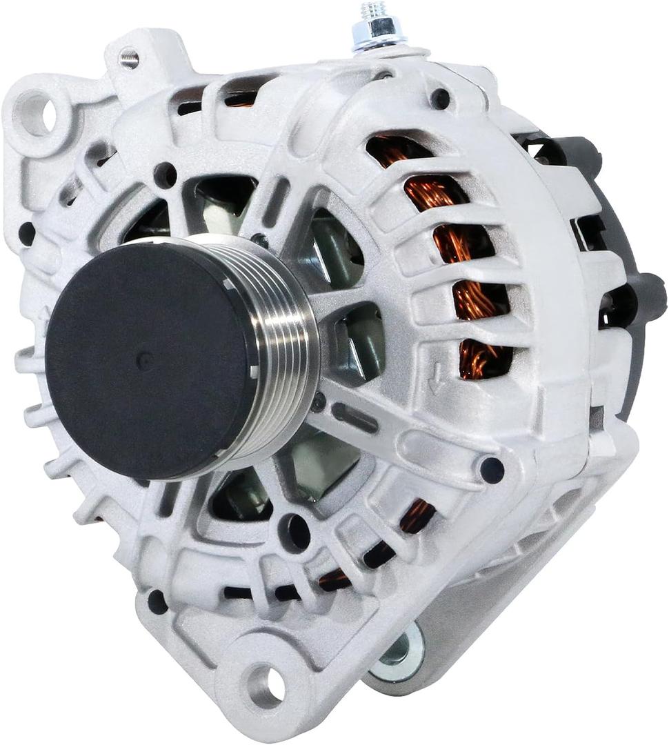 Alternator Compatible With 2.5L Nissan 2007-2012 Altima, 2007 2008 2009 2010 2011 2012 Sentra, 2011-2013 Rogue, 2014 2015 Rogue Select L4, 400-40102 AL2407X 23100-JA02A AVA0074 TG12C032