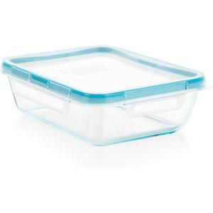 Snapware Snapware 6cup total solution rectangle food storage container glass, 9.3 Ounce (1112403)