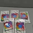 Pack Of 5 Halloween Scars Tattoo for Face Makeup Costume Black Fake Scar Horror Stitch Tattoos Temporary Accessories Blue Face Paint for Halloween Party Decor Body Cosplay Accessories (fake17)