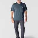Carhartt Men's Iconic K87 Pocket T-Shirt (Blue, XL)
