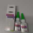 2 Pcs Stone Glue, Fast Drying Super Rock Glue, Strong Clear Adhesive for Marble, with Anti Clog Cap, Waterproof, Heat-Resistant Strong Adhesive for Granite, Artificial Stone, Tile, DIY