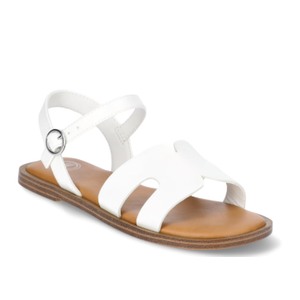 Girls Sandals Kids Open Toe Flat Sandals Ankle Strap Dress Shoes for Toddler Little Big Kid 1