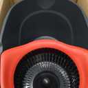 O-Cedar EasyWring Microfiber Spin Mop, Bucket Floor Cleaning System, Red, Gray, Standard