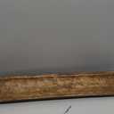 MAINEVENT Decorative Wooden Dough Bowl Decor Approx 30 Inch, Hand Carved Rustic Wood Long Bowl, Large Carved Dough Bowl, Long Wooden Bread Shaped Large Bowl Centerpiece Made in USA