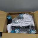 C SEVEN C7skates Quad Roller Skates | Retro Design (Women's 9 / Men's 8, Teal)