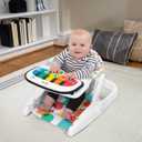 Baby Einstein 4-in-1 Kickin' Tunes Learn-to-Sit Music & Language Floor Seat, with 2 Positions and Detachable Kick Piano, Ages 4 Months and Up