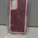 TORRTOWAY Designed for Samsung Galaxy A03S Case 2 in 1 Gift Militay Grade Drop Protective Rugged Heavy Duty Cover Shockproof Case for Galaxy A03S 5G Phone Case for Women Men Boy Girl (Pink+Rose Red)