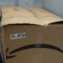 Rubbermaid Premier Series IV Step-On Trash Can for Home and Kitchen, 12.4 Gallon, Stainless Steel Lid Charcoal, for Home/Kitchen/Garage/Apartment/Office