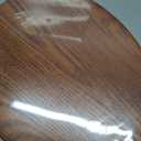 Elongated Toilet Seat Molded Wood Toilet Seat with Quietly Close and Quick Release Hinges, Easy to Install also Easy to Clean by Angol Shiold (Elongated, Brownish Yellow)