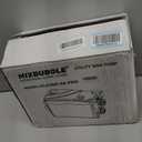 500W Utility Sink Pump with PCB Function Upgrade Structure Upflush to 23FT 1600GPH Under Sink Pump with 3 Water Inlets 1 Outlet Macerating Toilet System for Sink Shower Urinal Kitchen Basement