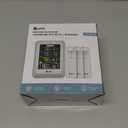 Indoor Outdoor Thermometer Wireless, 4.5 Inch Display Digital Hygrometer Thermometer Temperature Humidity Monitor with 330ft Range Sensor and Adjustable Backlight (Multi)