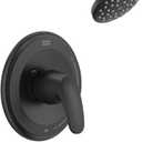American Standard TU075508.243 Colony PRO Tub and Shower Trim Kit with Pressure Balance Cartridge, 1.75 GPM, Matte Black