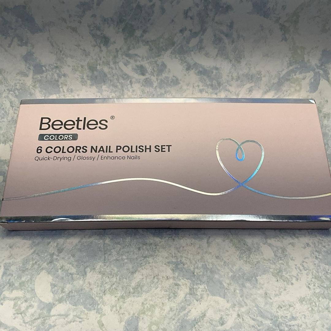 Beetles 6 Colors Nail Polish Set
