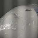 MINUPWELL Knee Pillow for Side Sleepers - Between Leg & Under Knee Pillow for Back Sleepers - Leg Pillow with 850G 7D Alternative for Relieving Leg, Back, and Knee Pain - 100% Cotton Fabric - White (3 in)